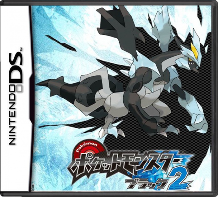 Pokemon Black Version 2 Nintendo DS Box Art Cover by Marz